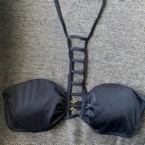 Victoria’s Secret Bikini Top | Medium VS Sexy Strap Design with Halter Neckties